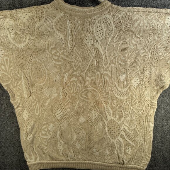 COOGI Naturals XL Earth Tone Beige Australia Made Sweater Knit Pullover ***** - Picture 15 of 16